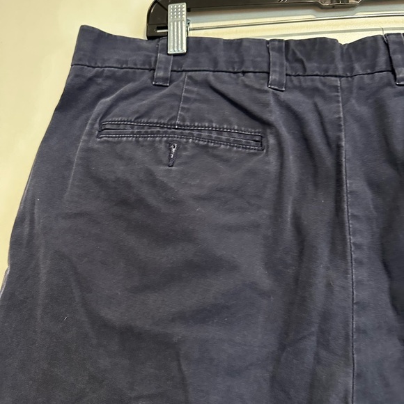 Tommy Hilfiger Bermuda/ Chino Shorts Men's 38 Navy Blue. Slash Pocket. - Picture 11 of 13